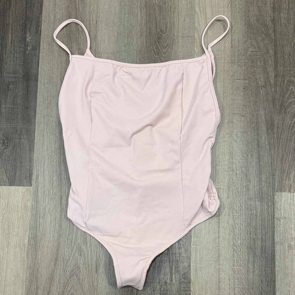 Free People Soft Pink Women's Bodysuit Size:S